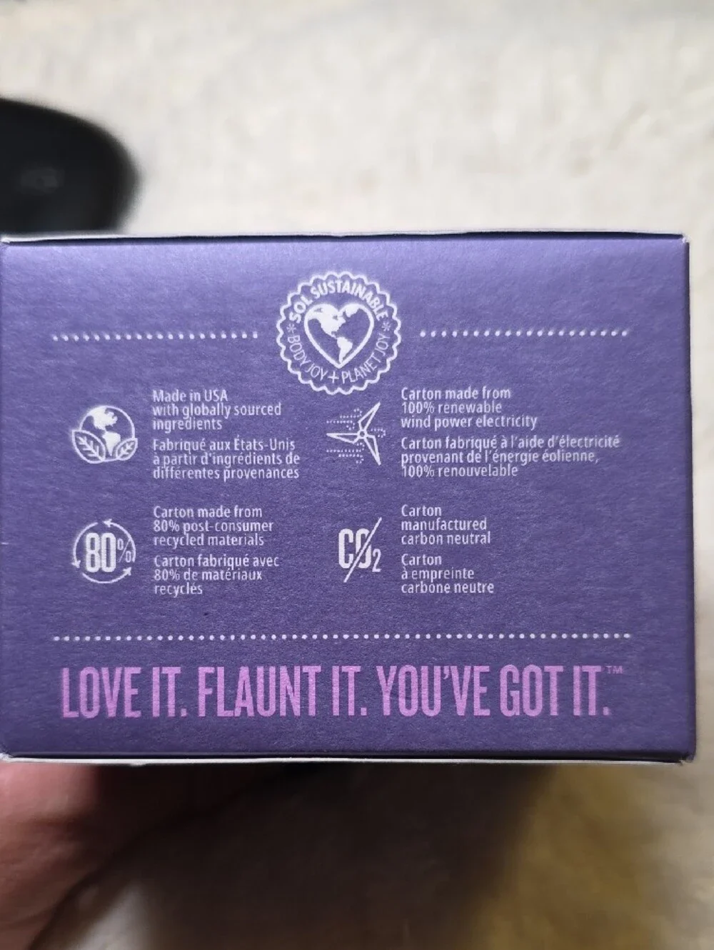 Sol de Janeiro Delicia Drench Body Butter - Purple Packaging